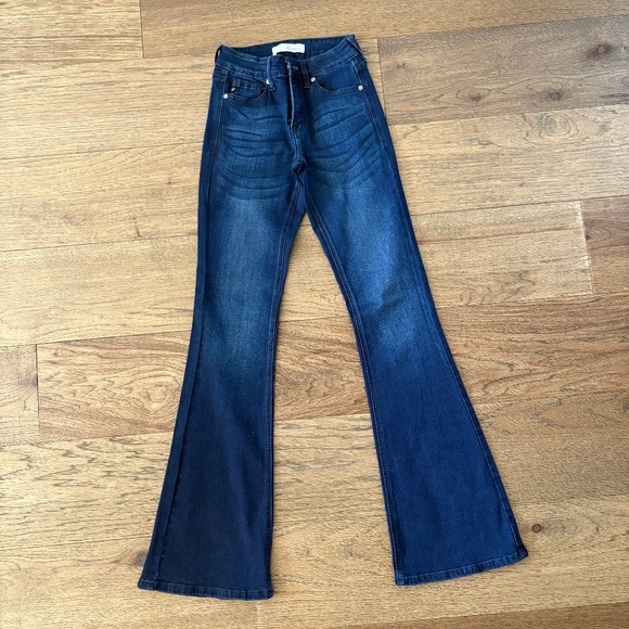 KanCan High Rise Flare Jean - Picture 1 of 2